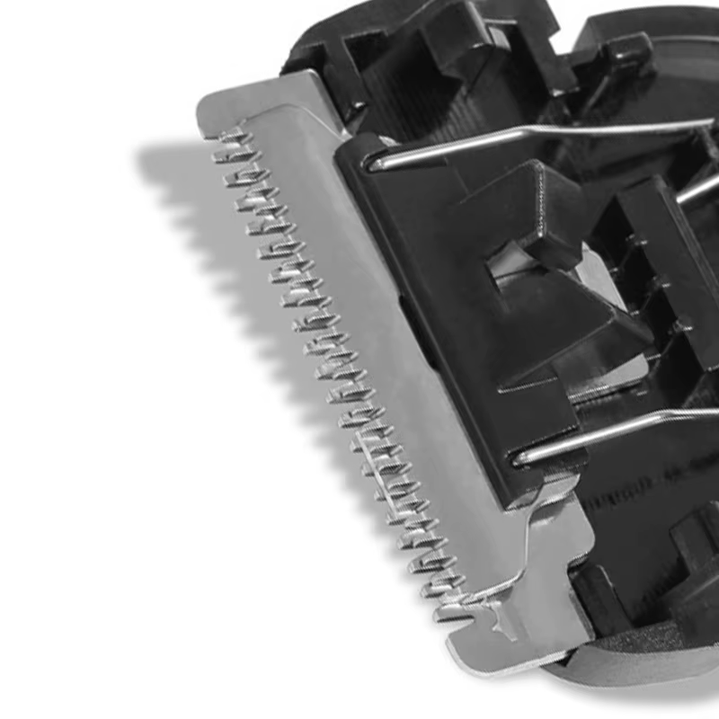 Tête de coupe de tondeuse à cheveux noire, adaptée à Philips QC5130, QC5115, QC5120, QC5125, 5135
