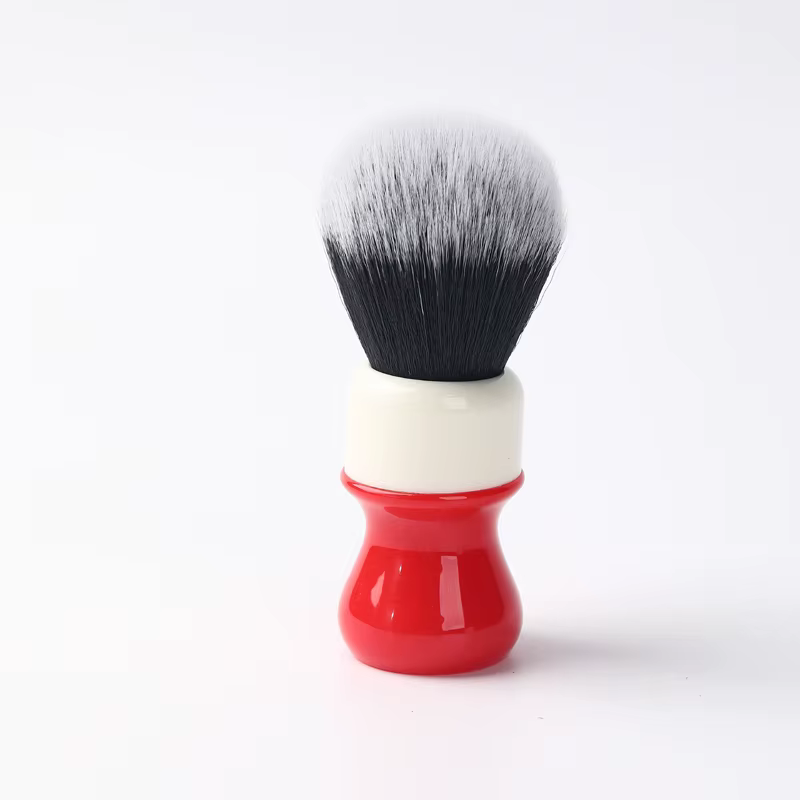 Yaqi-Blaireau Ferrari Rough Complex pour homme avec nœud de smoking, version blanche, 26mm