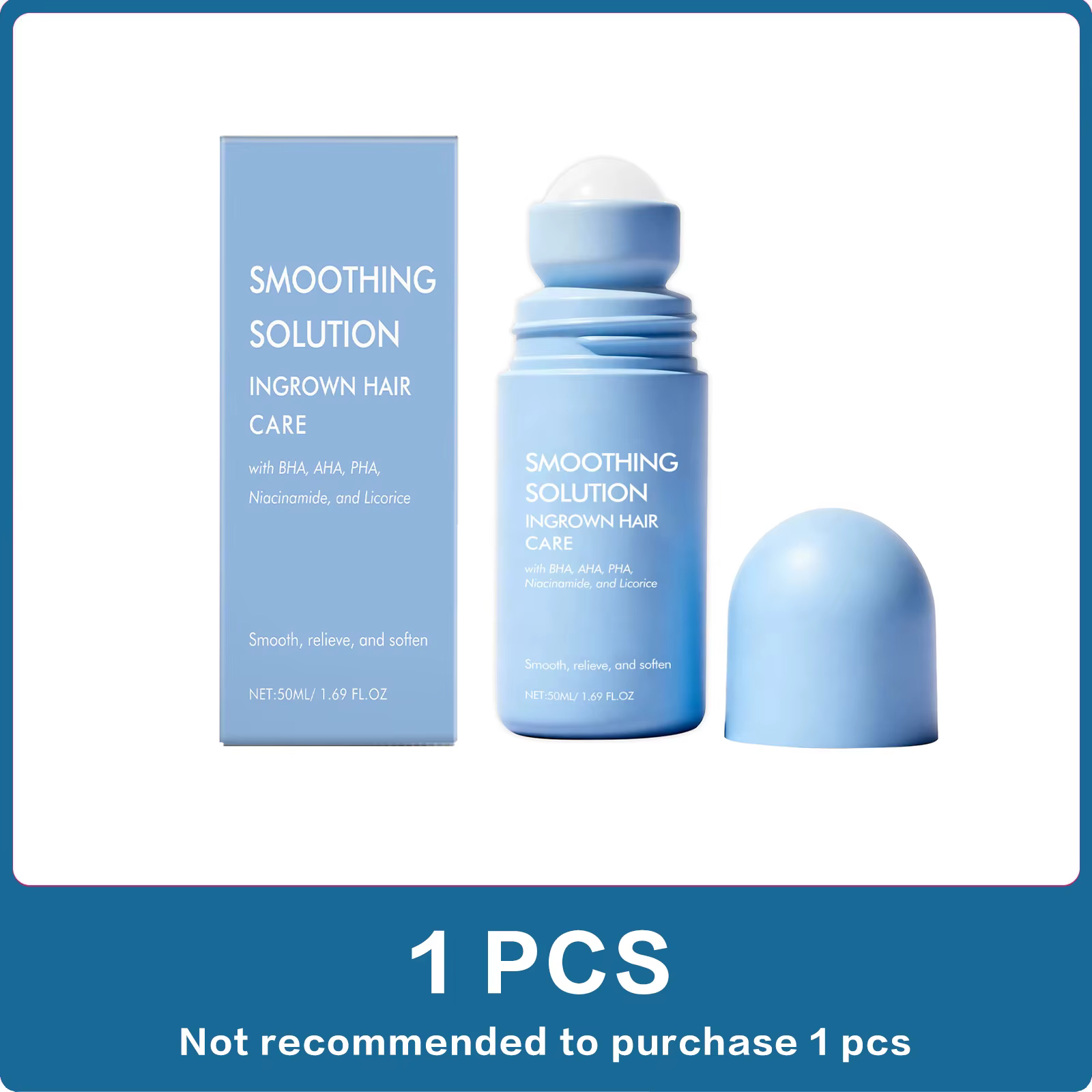 Sérum Roll-on Épilatoire Doux pour le Corps – Essence Hydratante et Apaisante Après Épilation pour u