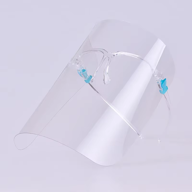 Écran facial transparent pour la cuisine, lunettes anti-huile et oignon, masque de protection contre
