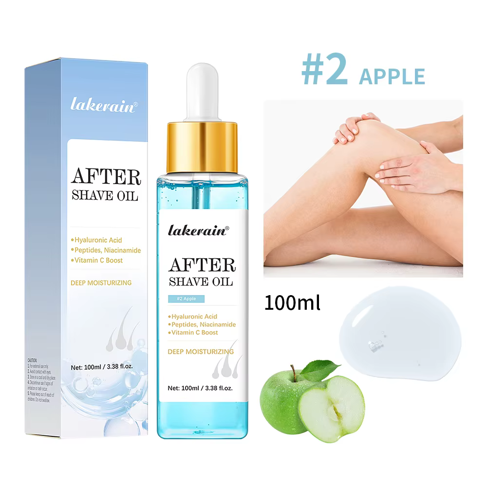 Huile de fraise après-rasage pour femmes, pour une peau lisse, hydrate, service doux, huile de rasag
