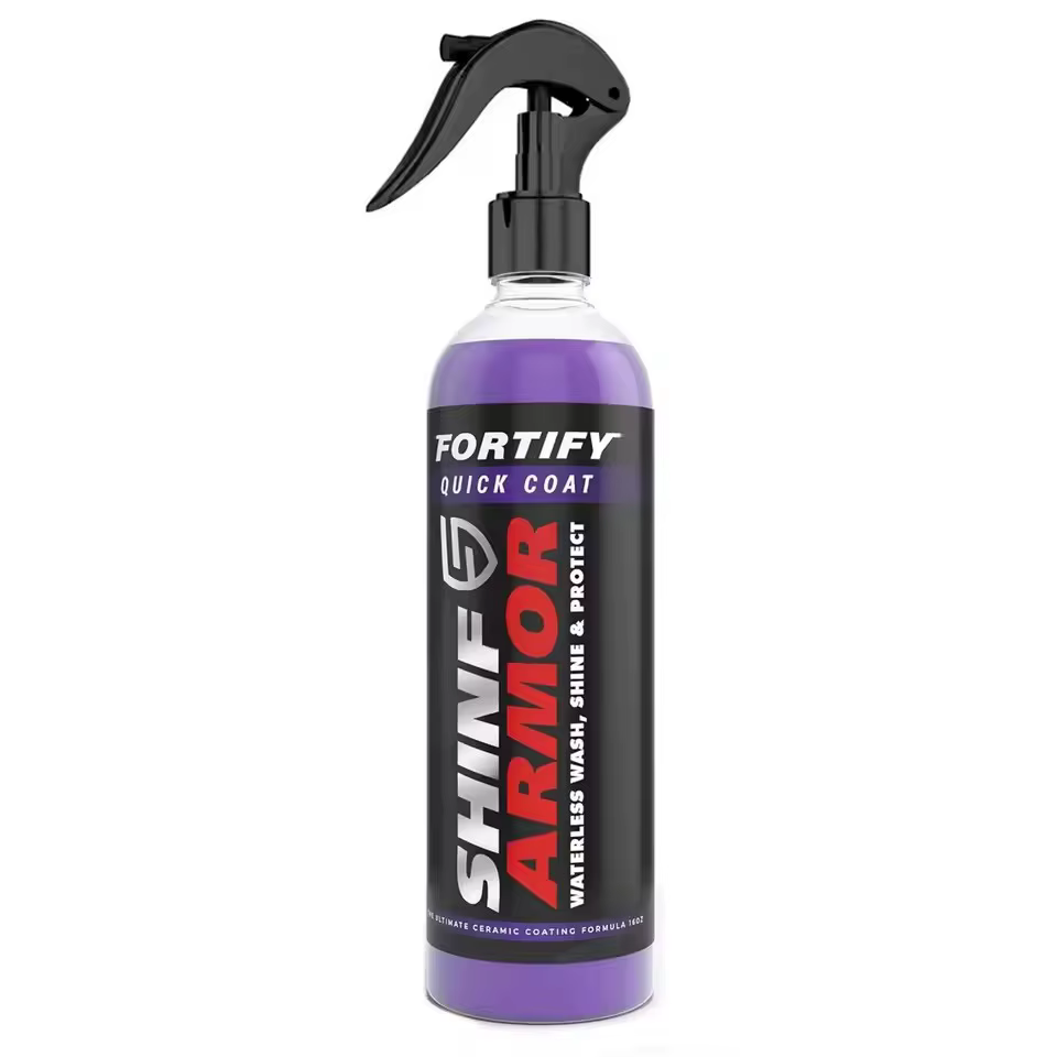 SHINE Revêtement Céramique Fortifiant, Cire de Polissage Rapide pour Voiture, Spray de Lavage Sans E