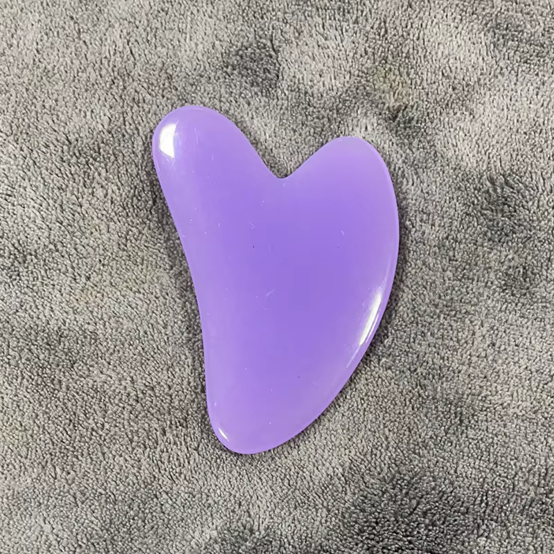 Massage du visage GuaSha Jade beauté du visage grattage outil de Massage ferme soins de la peau visa