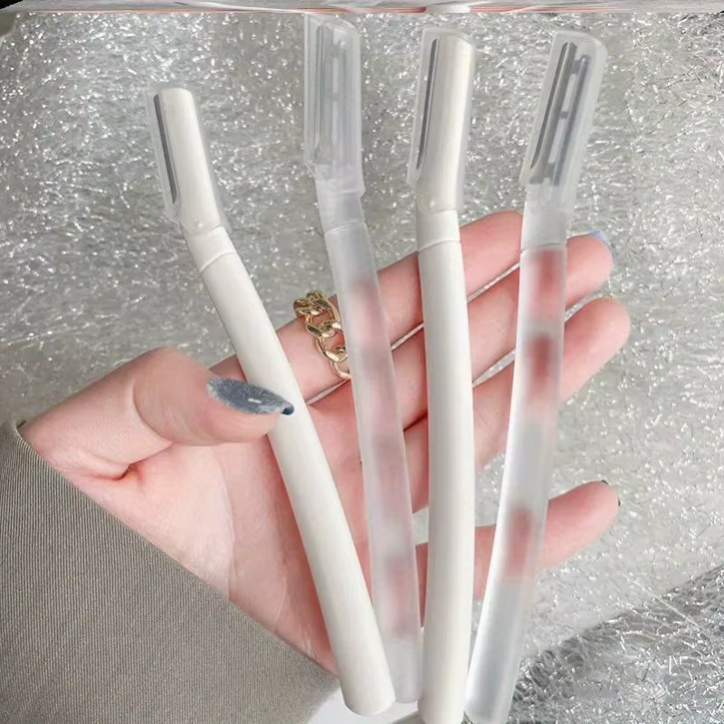 Rasoirs pour le visage, outil de dérmaplanage de retouche, rasoir pour sourcils, élimination des pel