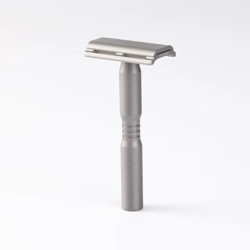 Rasoir de sécurité léger YAQI Ghost Titanium