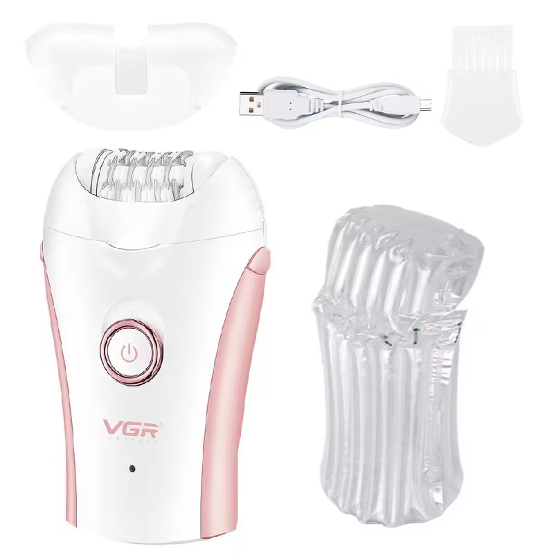 VGR électrique femmes épilateur femme rasoir jambe corps épilation lèvre menton dépilatoire dame Bik
