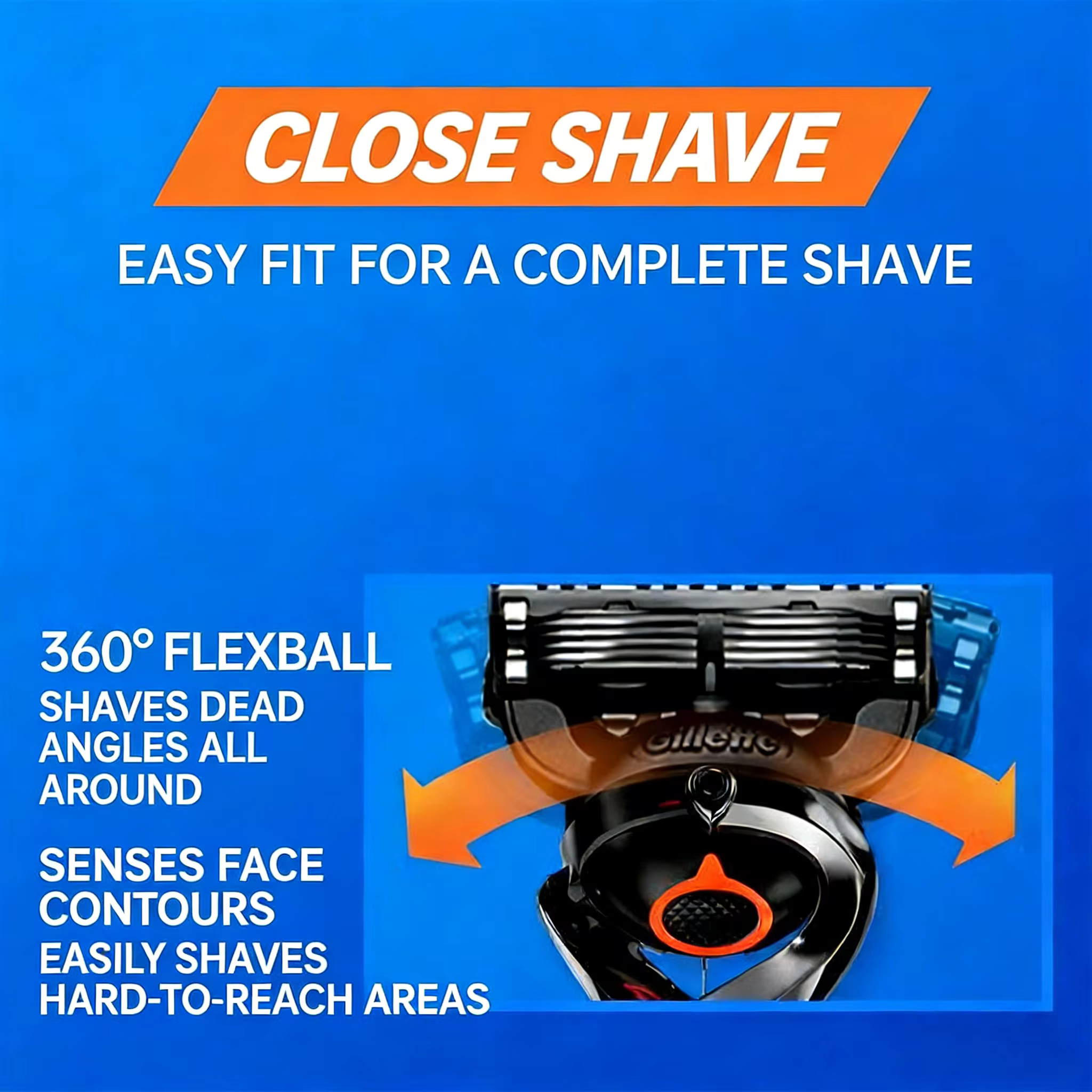 Rasoir Gillette Fusion5 ProGlide pour hommes, ensemble de rasoirs pour hommes, lame de rasoir, manch