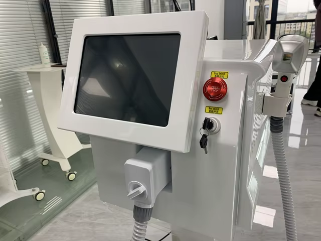 Machine d'épilation au Laser à Diode Alexandrit, épilation permanente, tête de refroidissement, épil