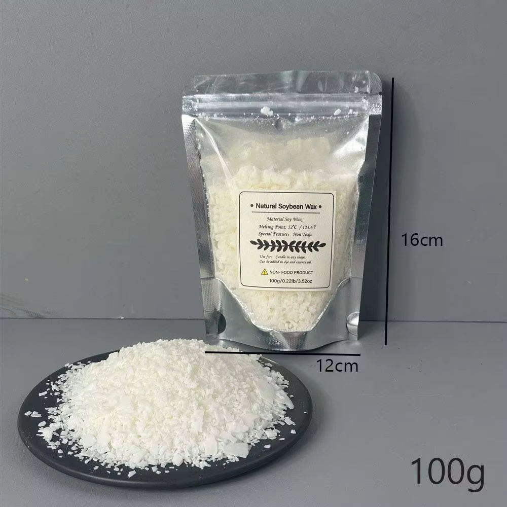 Flocons de cire de soja naturelle, 100/250/500/1000g, bougies artisanales faites à la main, bougies