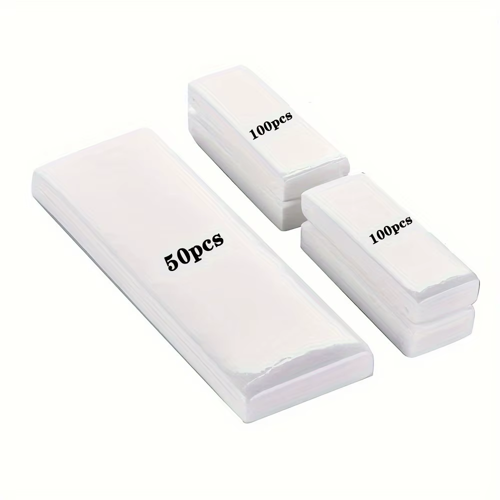 Viilife épilation bande de cire Non tissée papier de cire adapté aux sourcils du visage jambes du vi