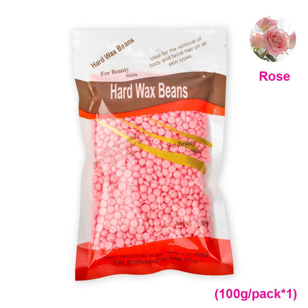 100g-400g haricots de cire dure épilateur solide sans bande dépilatoire Film chaud cire perle cheveu