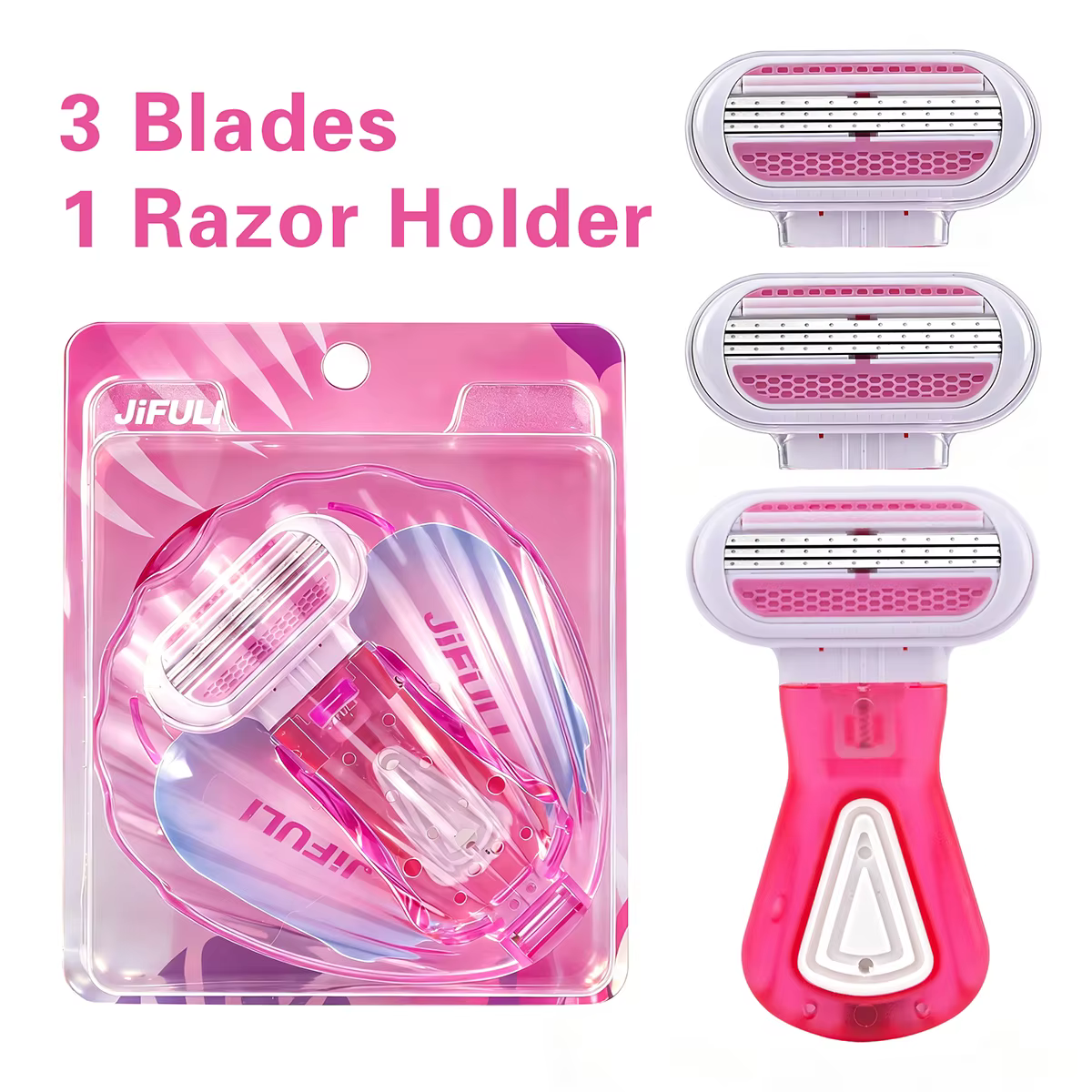 Mini rasoir pour femmes pour l'épilation du corps, lames de rechange, rasoir pour le bikini