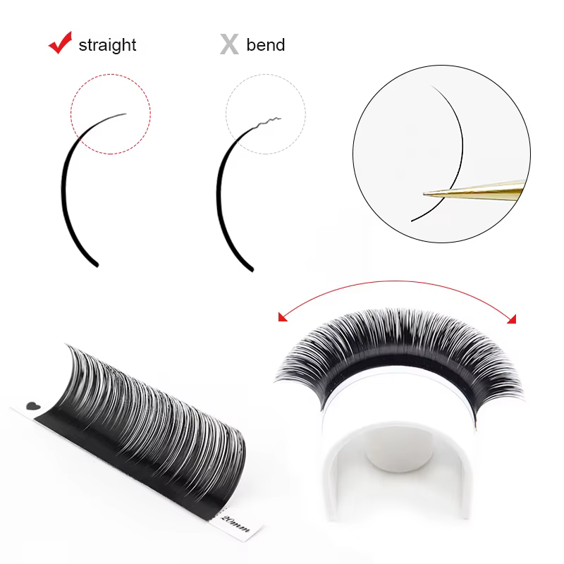 Winky Beauty Extension de cils individuelle B/C/CC/D/DD Faux vison Cilias Extension de cils doux 3D 