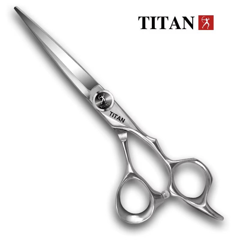TITAN ciseaux de coiffeur professionnels ciseaux de coiffeur coupe de cheveux ensemble d'amincisseme