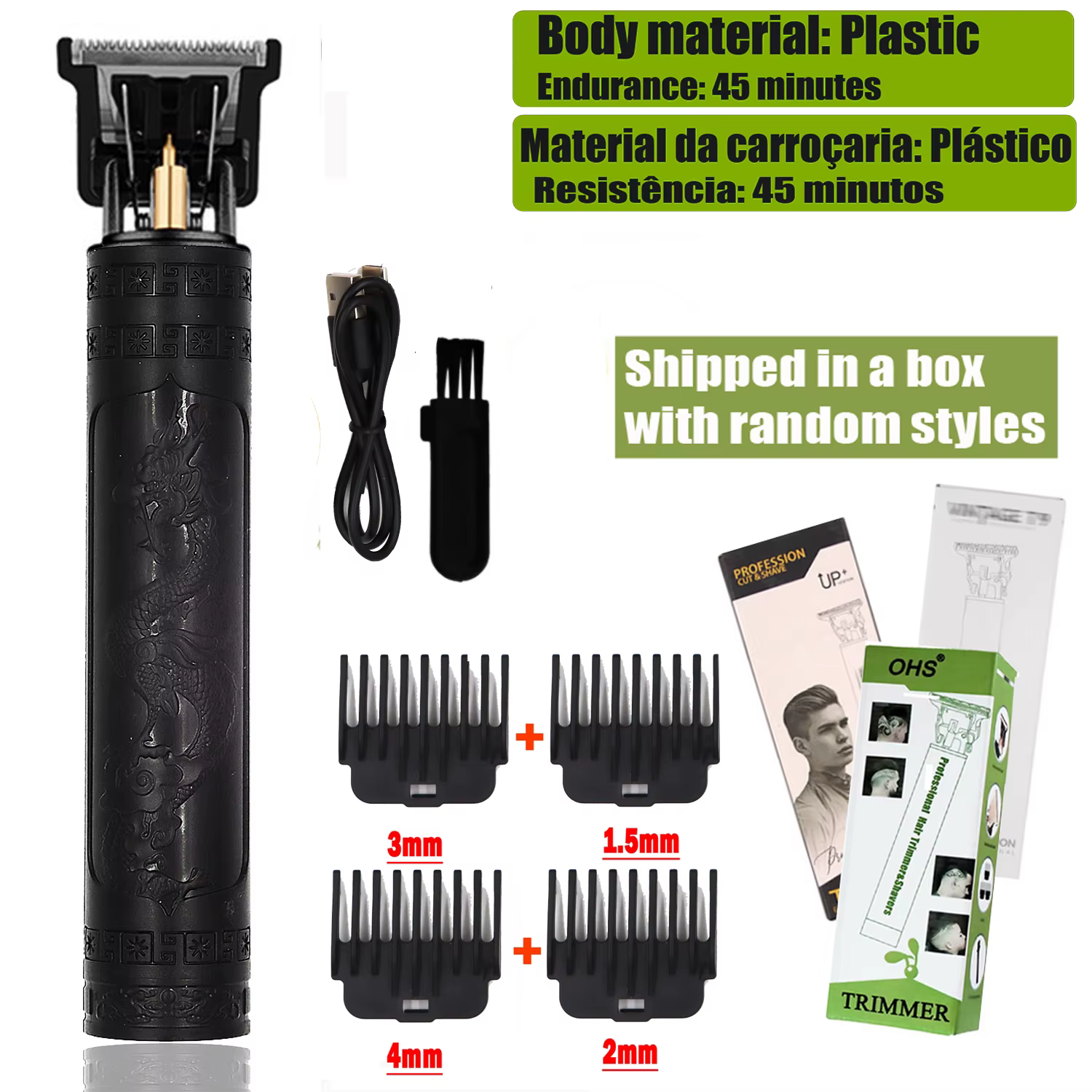 Rasoir électrique sans fil T9 pour hommes, appareils ménagers, rasoir de barbier de voyage, machine 