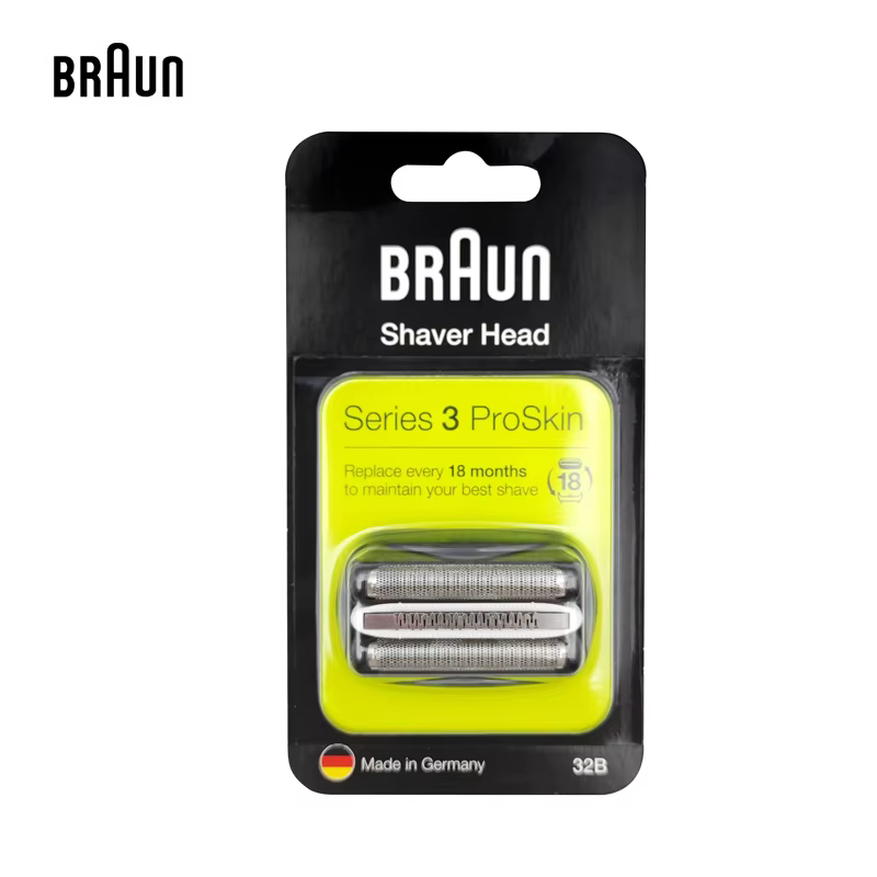 Braun 32B Rasoirs : Cassette de rechange (grille et lame) pour modèles 320 330 340 350CC 360 370 380