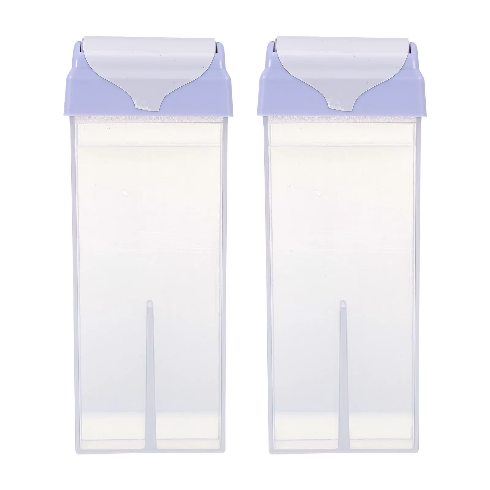 Bouteilles de cire dépilatoire rechargeables, en matériau ABS, légères, portables, pour le stockage 