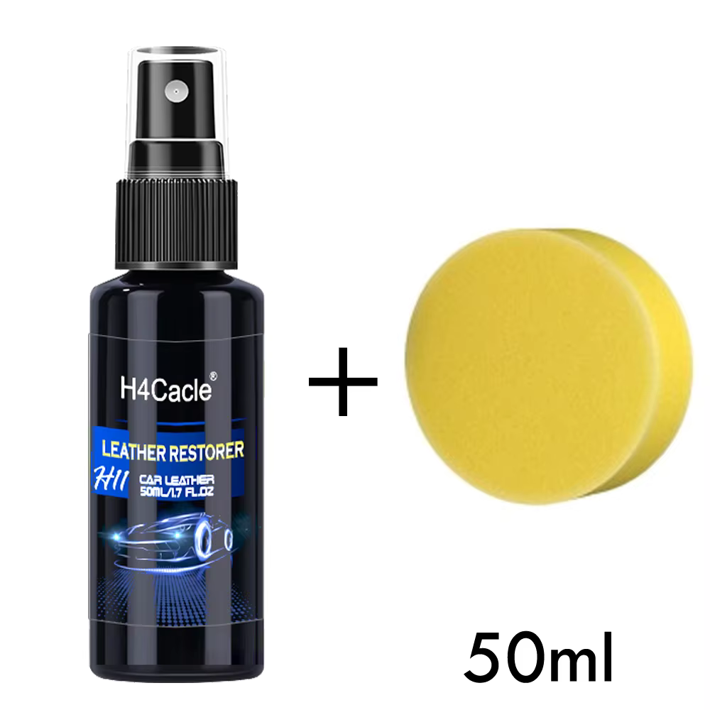 Spray de restauration du cuir A Luquid pour les intérieurs de voiture rafraîchissants, brillance pou