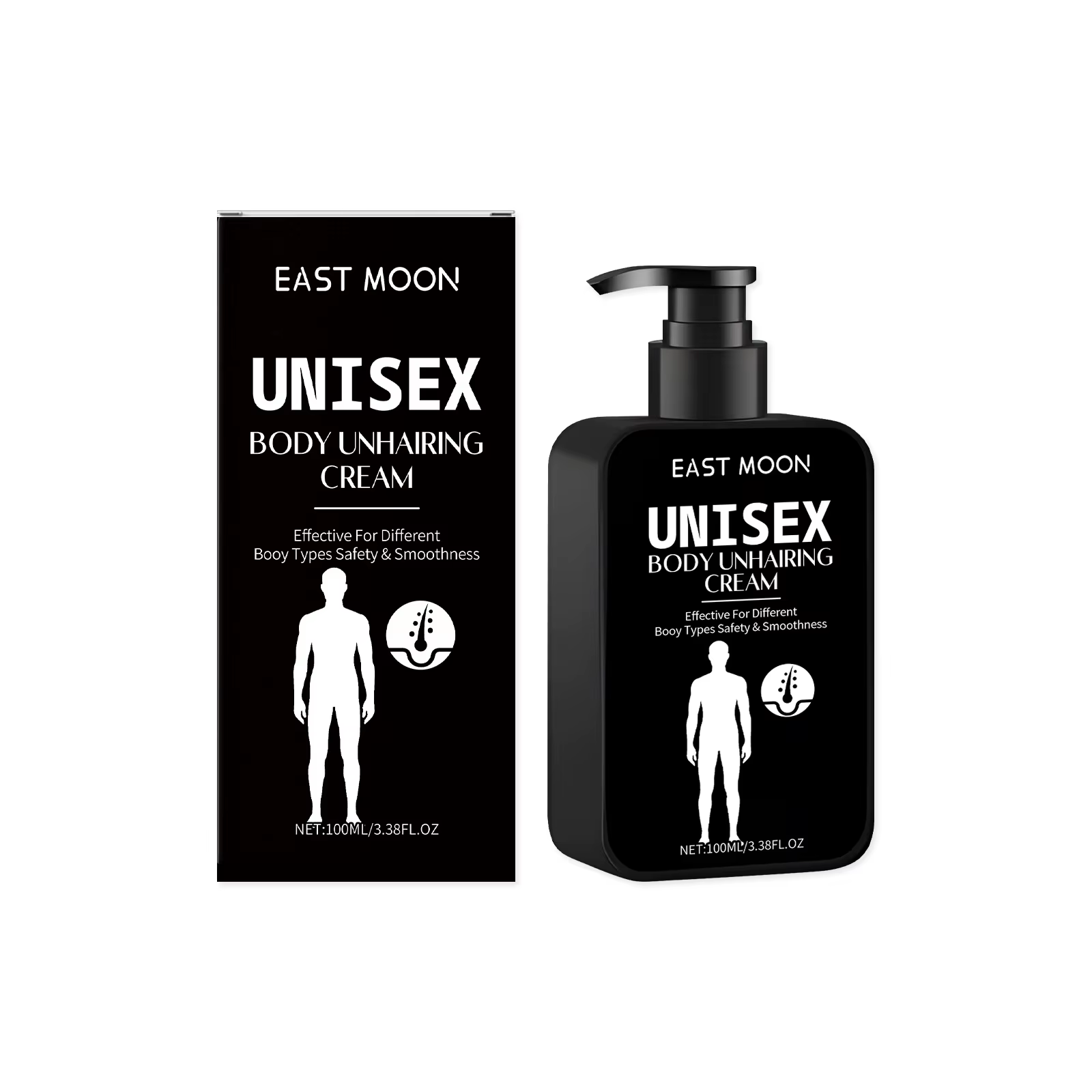 East Moon – crème d'épilation douce pour le corps, inhibiteur de croissance Permanent, zone intime N