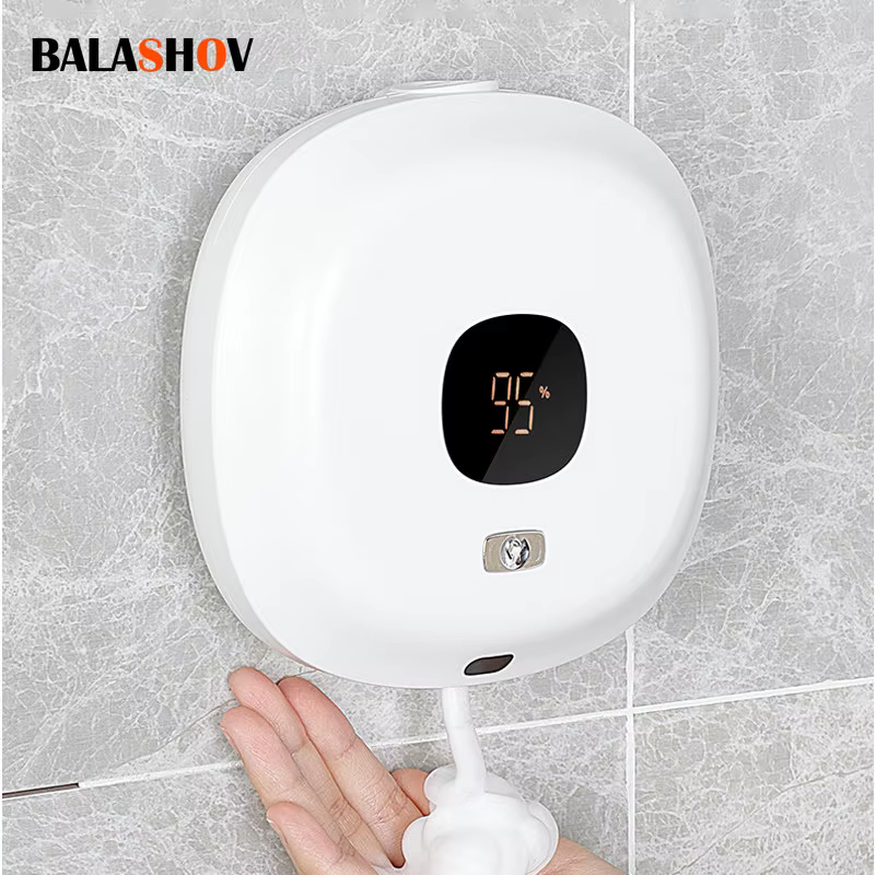 Distributeurs automatiques de savon en mousse à chargement USB, Machine à laver les mains intelligen