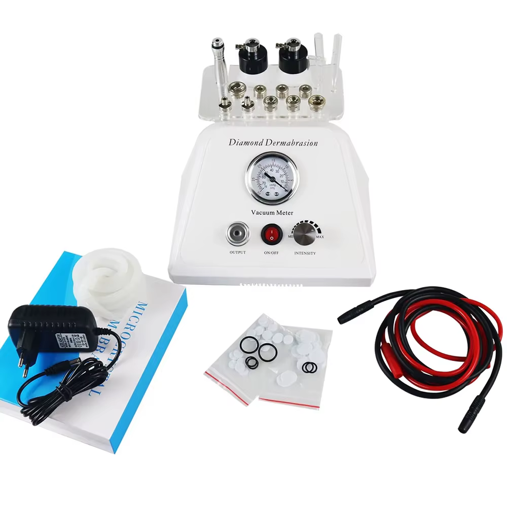 Professionnel 3 en 1 diamant Microdermabrasion Machine visage diamant Peeling Machine Exfoliation vi