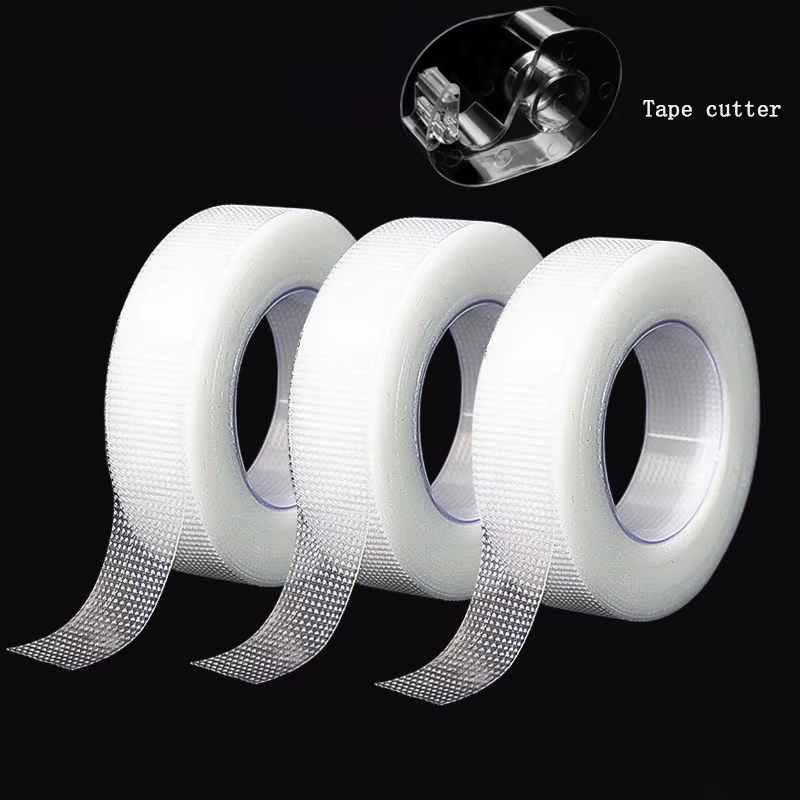 1/3/5 rouleaux de ruban d'extension de cils, outils adhésifs PE sous les coussinets oculaires pour c