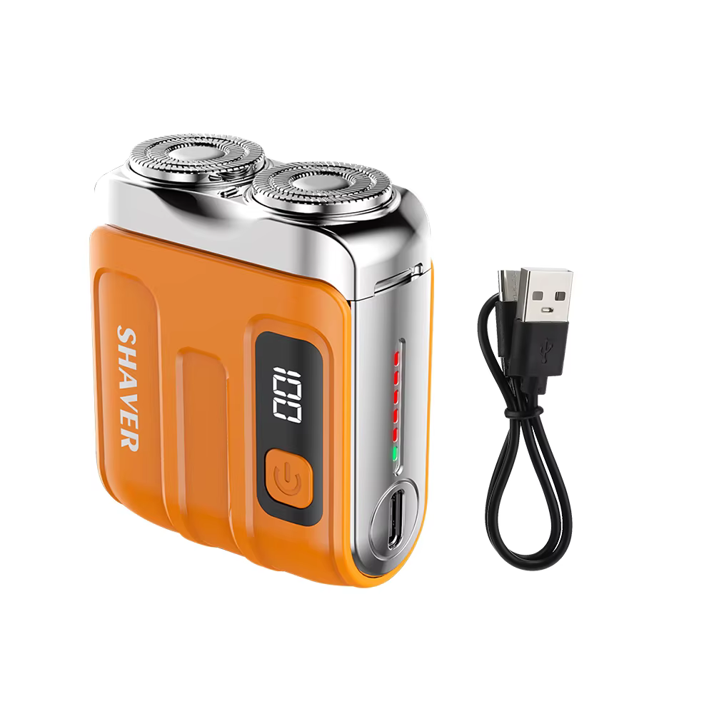 Rasoir électrique portable aste par USB, 9000 tr/min, lame de touristes déloyaux, tondeuse à barbe p