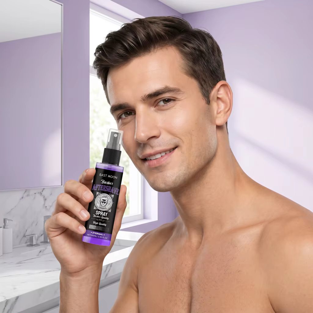 Spray après-rasage hydratant en profondeur pour hommes, apaisant la barbe, réduit les rougeurs, hydr