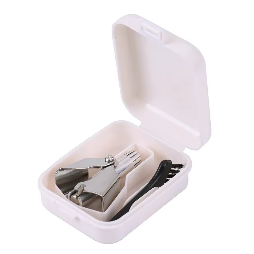 Tondeuse à poils de nez pour hommes et femmes, rasoir électrique silencieux pour hommes, épilateur l