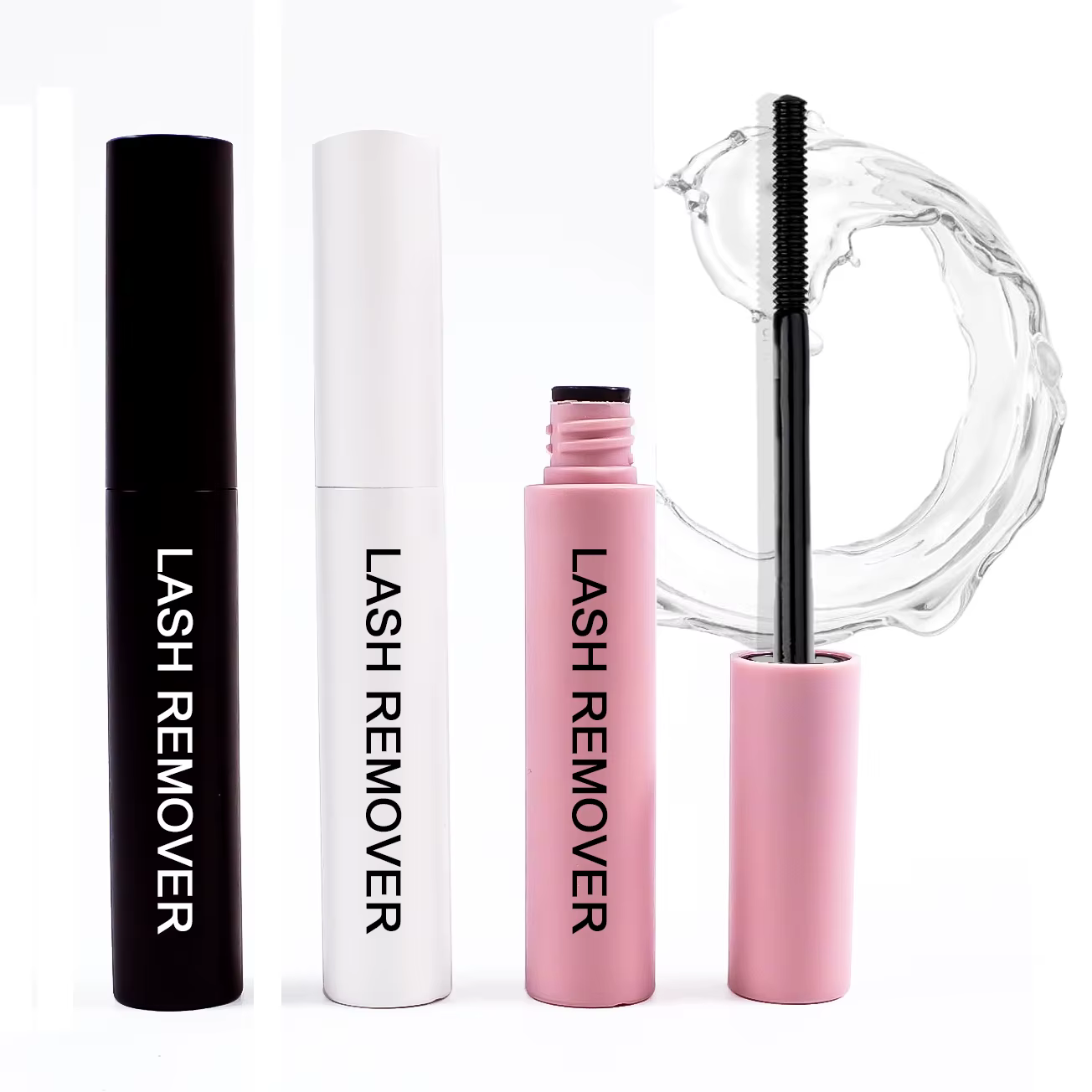 Colle et dissolvant pour cils, kit de pince à épiler, dissolvant de cils doux de haute qualité, outi