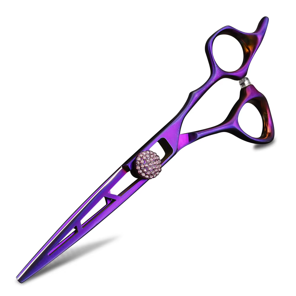 XUANFENG – ciseaux à cheveux creux de 6 pouces, ciseaux de barbier en acier VG10, ciseaux de coupe p