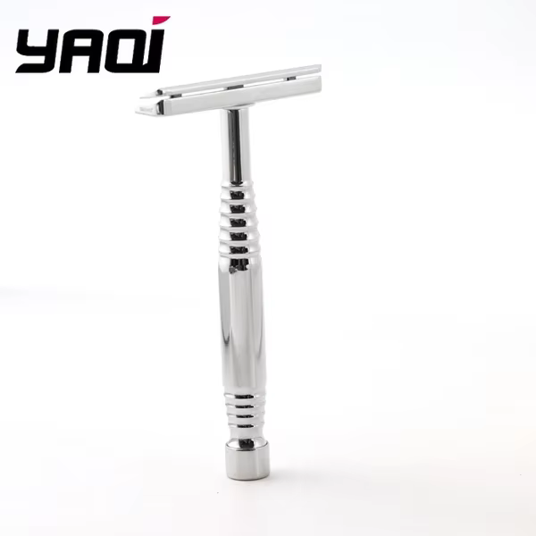 YAQI – rasoir Romulus avec aimant, rasoir de sécurité à Double bord en acier inoxydable pour hommes
