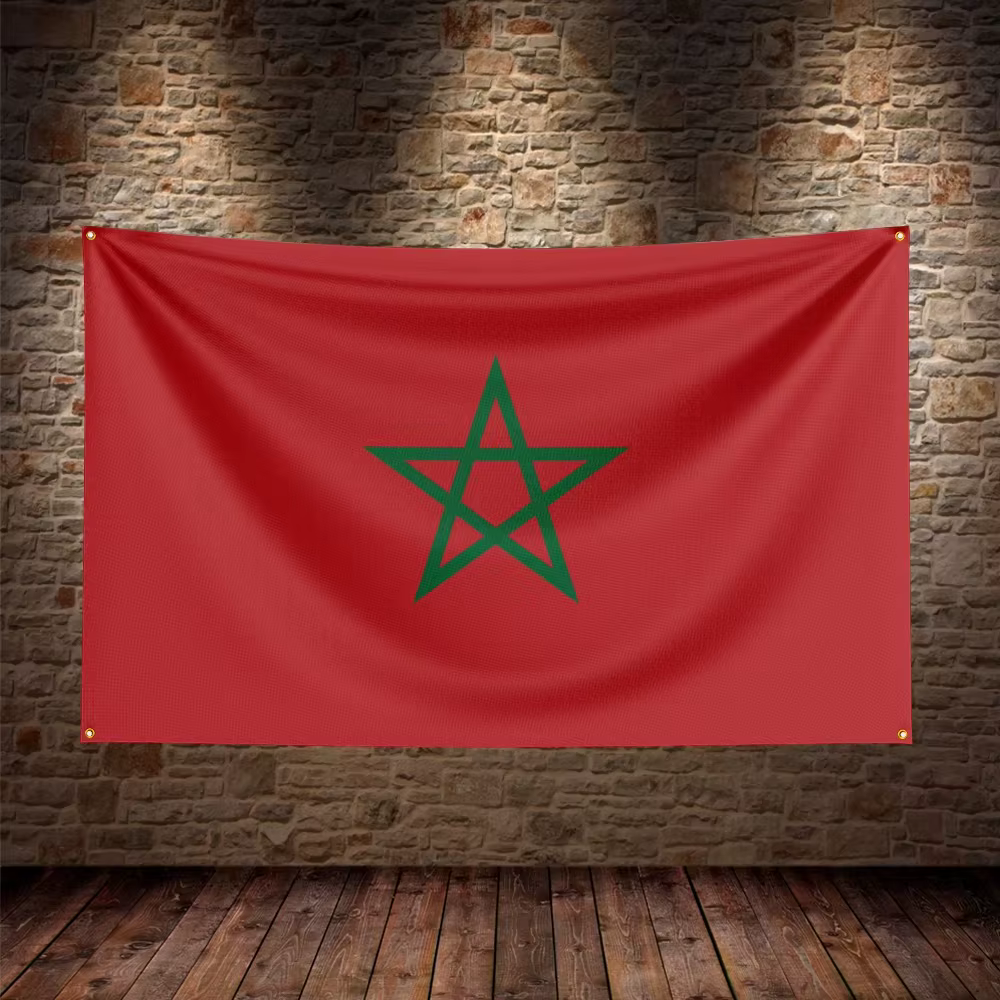 Drapeau du Maroc pour la décoration