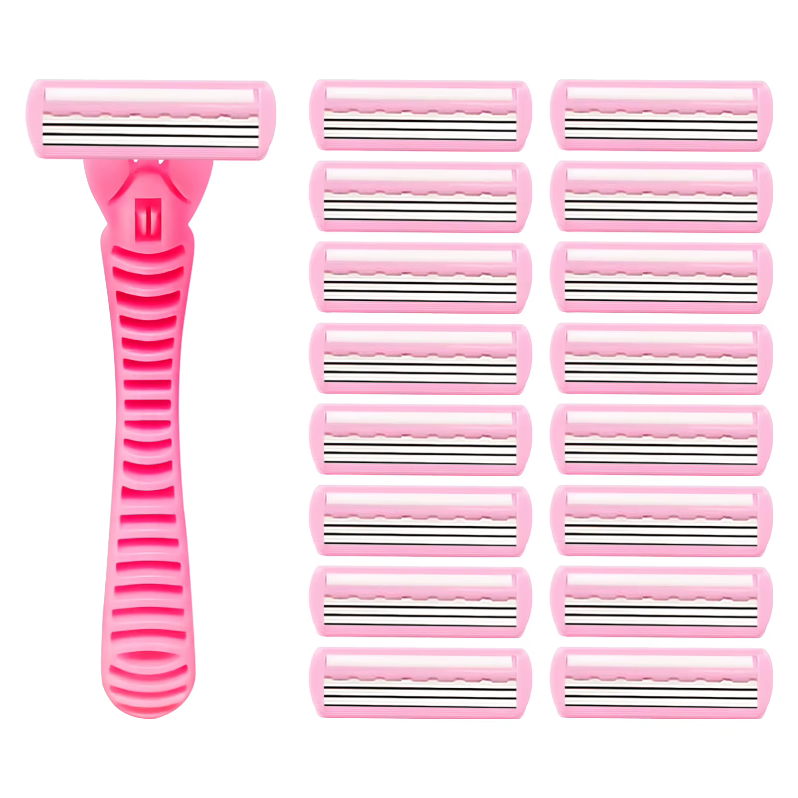Les lames en acier inoxydable à 3 couches sont spécialement conçues pour la peau des femmes, permett