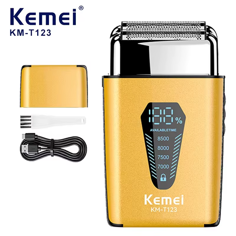 100% Kemei tondeuse à cheveux électrique rasoir à barbe tondeuse à barbe professionnelle tondeuses à