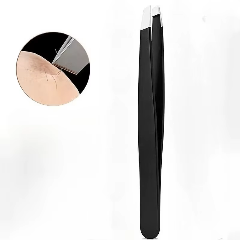1/3 pièces pince à sourcils en acier inoxydable peigne ciseaux tondeuse à sourcils outil de coupe de