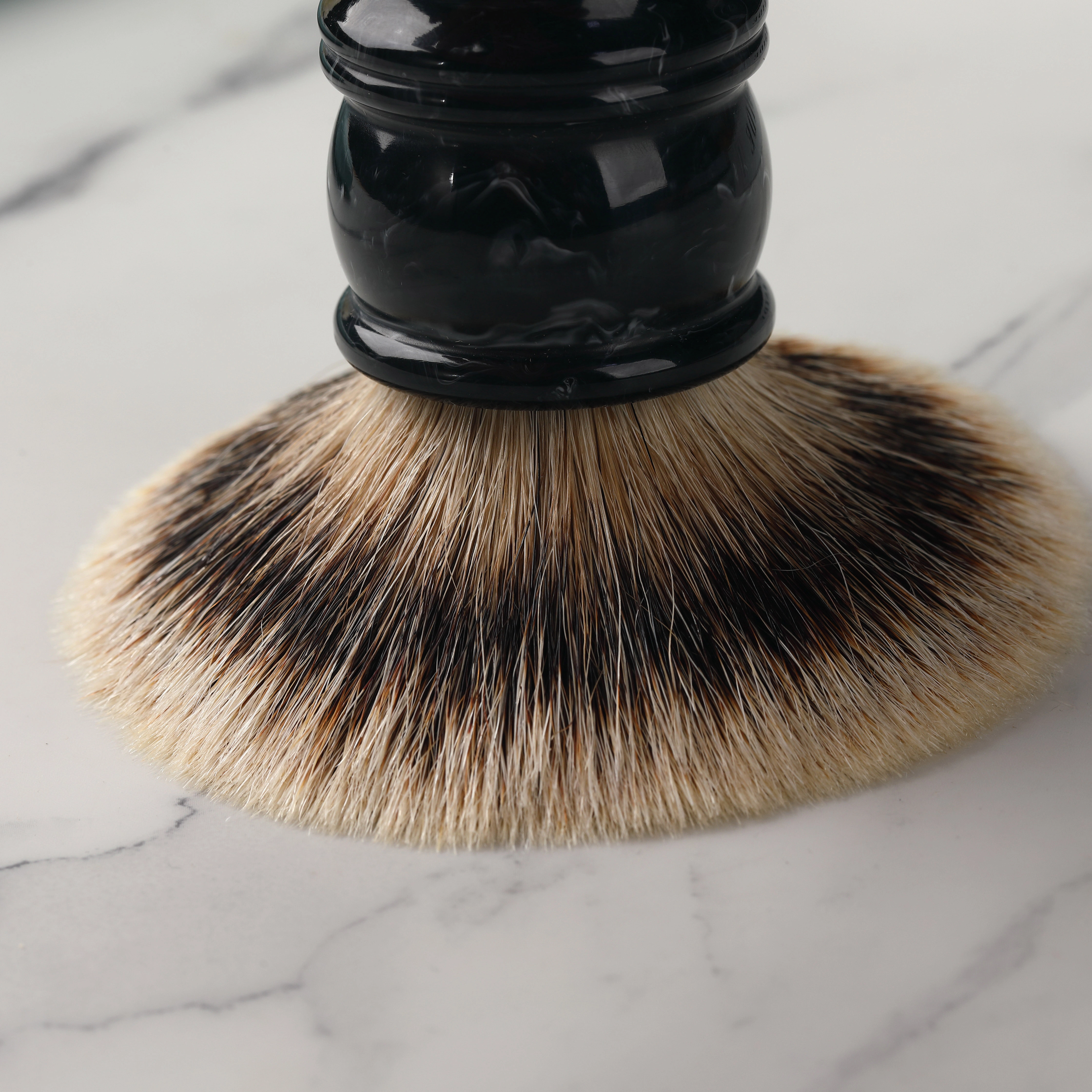 Yaqi 24MM hommes blaireau argent blaireau cheveux visage barbe appareil de nettoyage outil de rasage