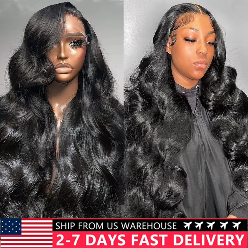 Perruque Lace Front Wig Body Wave brésilienne Remy, cheveux naturels, bling hair, 13x4, 13x6, 100% d
