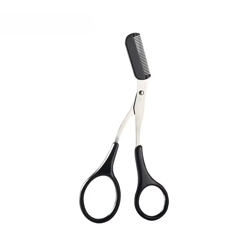 1/3 pièces rasoir de sourcils outils de maquillage ciseaux à sourcils en acier inoxydable avec peign