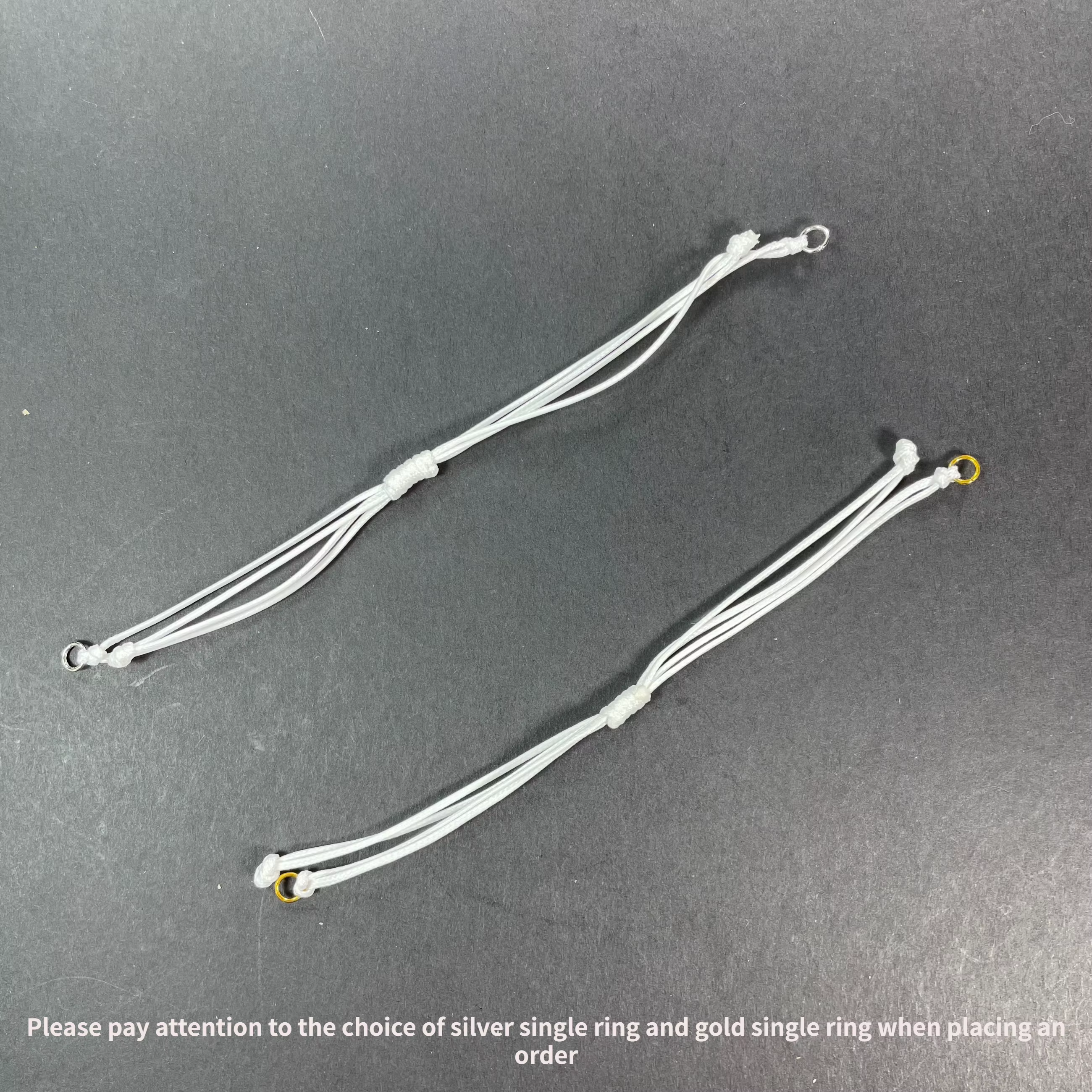 Bracelet tressé fait à la main, 10 pièces, cordon ciré réglable, chaîne pendentif pour bricolage, ac