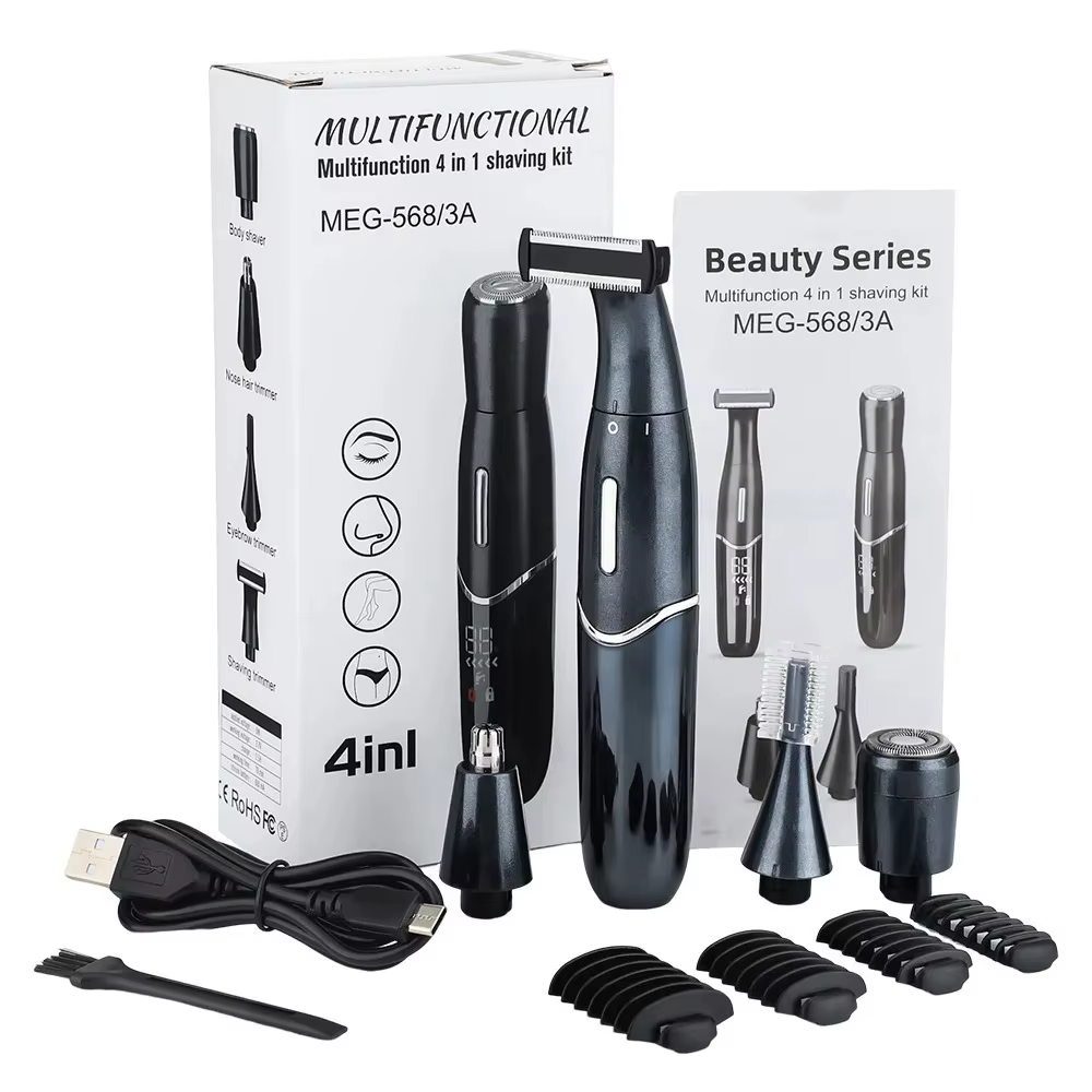 Zone intime coupe de cheveux rasoir de précision hommes ligne de Bikini boules de rasoir sensibles o