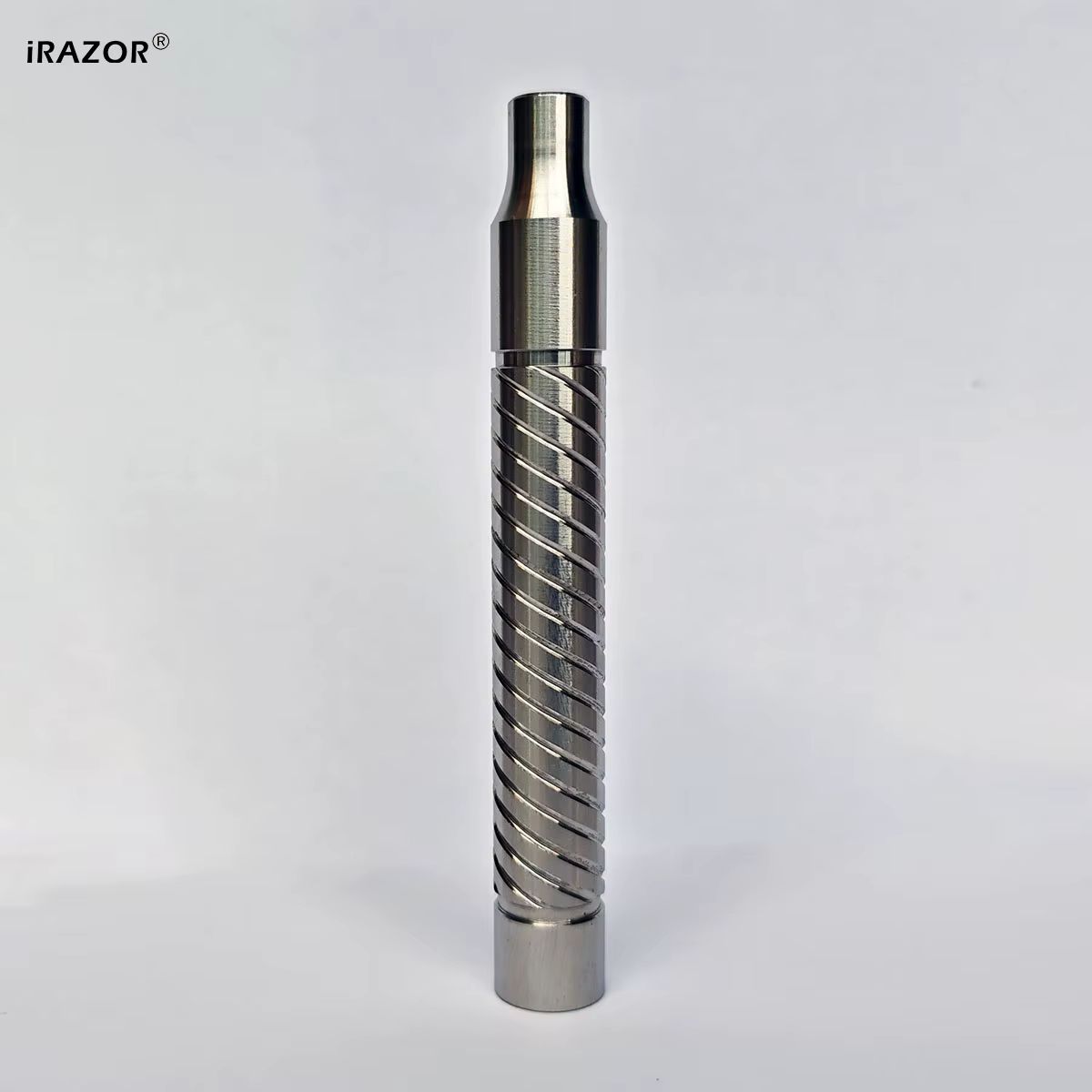 iRAZOR – Rasoir de sécurité en acier inoxydable 316, manche de rasoir à double tranchant DE avec poi