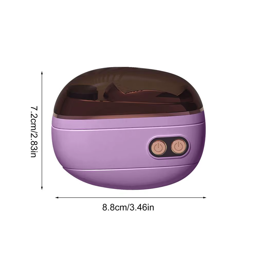 Coupe-ongles électrique pour personnes âgées avec lumière LED coupe-ongles automatique 4 en 1 à 2 vi
