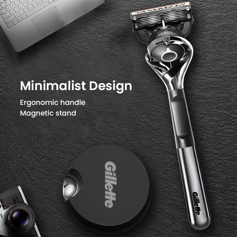 Gillette Fusion 5 ProGlide Razor Premium Edition Flex Ball Tech 5 couches lames ultra fines Machine