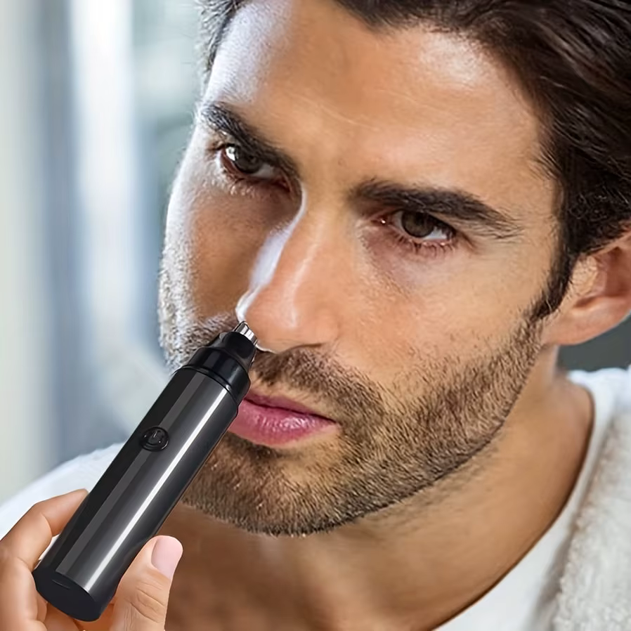 Tondeuse à poils de nez Rechargeable et épilateur du visage pour hommes rasoir à poils de nez pour d