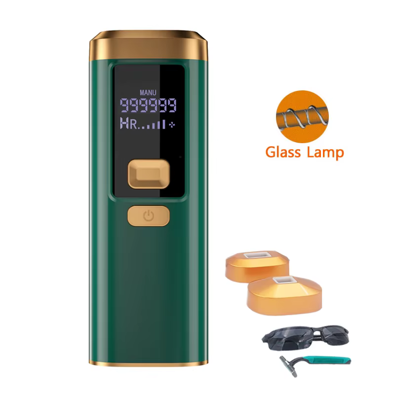 Épilateur laser flash pour femmes et hommes, épilation IPL, LED, rédivision continue, lampe, bonnet,