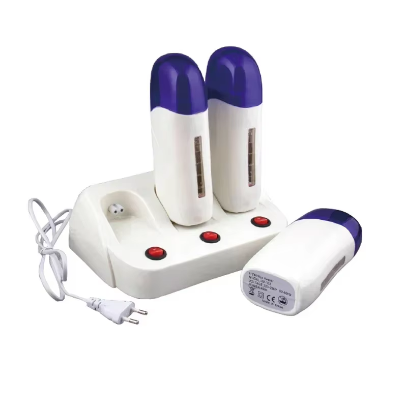 Rouleau dépilatoire 3 en 1, chauffe-cire, cartouche de cire rechargeable, Machine à fondre la cire,