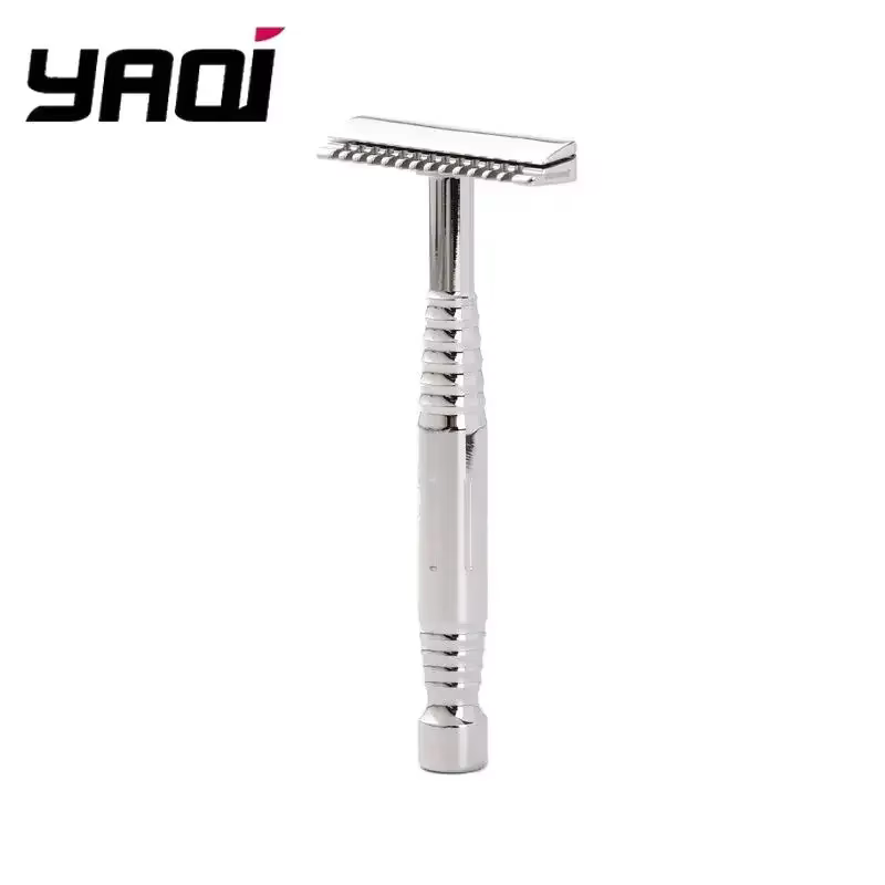 YAQI Romulus – rasoir de sécurité pour hommes, peigne ouvert, lame AC en acier inoxydable 316, à bor