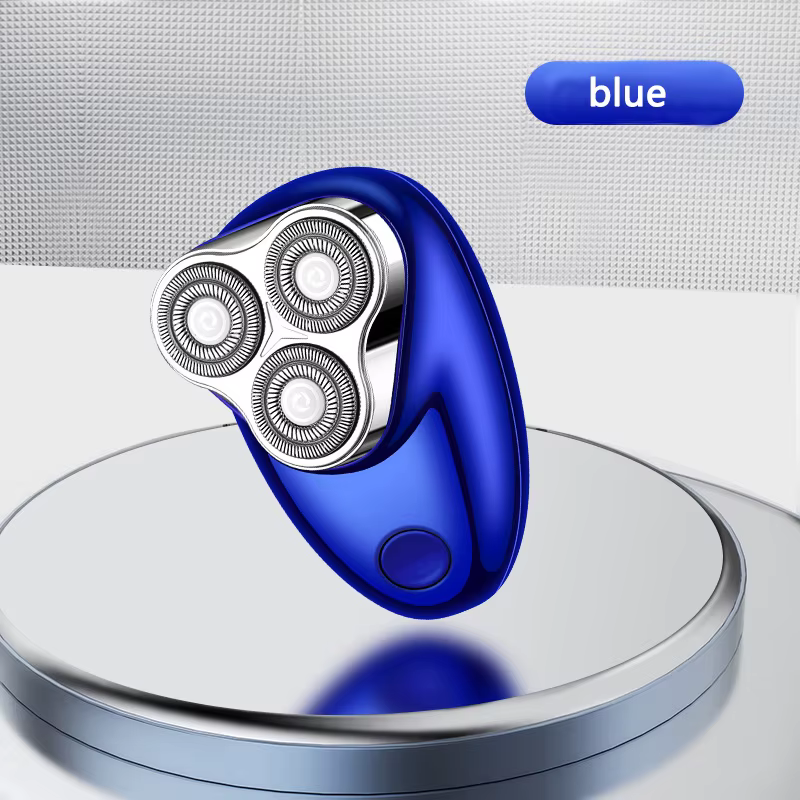 Rasoir électrique pour homme, rechargeable par USB, avec fonction d'affichage numérique, compact et 