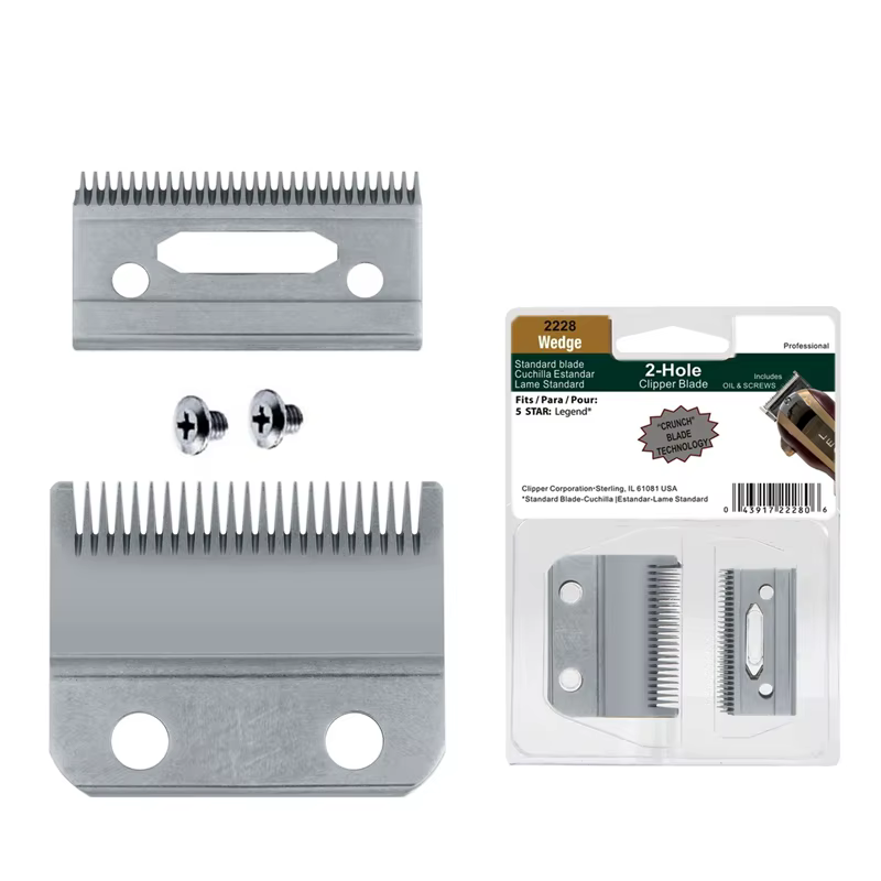 Lame de rechange Wedge Clipper 2228 compatible avec les tondeuses à cheveux Wahl Professional 5 Star
